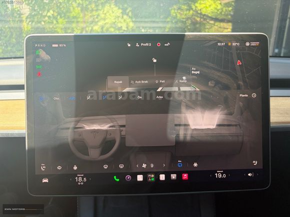 2023 TESLA MODEL Y LONG RANGE 4WD-DÜŞÜK KM-BOYASIZ