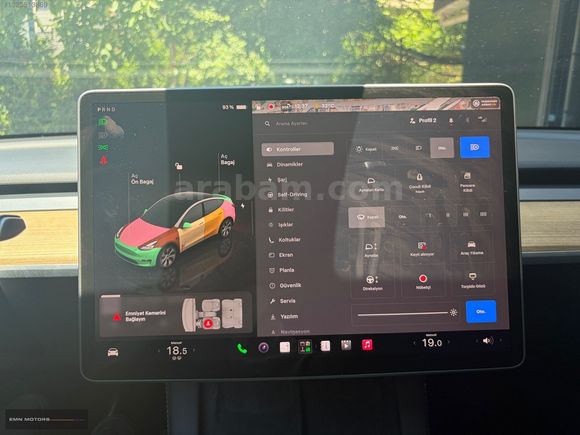 2023 TESLA MODEL Y LONG RANGE 4WD-DÜŞÜK KM-BOYASIZ
