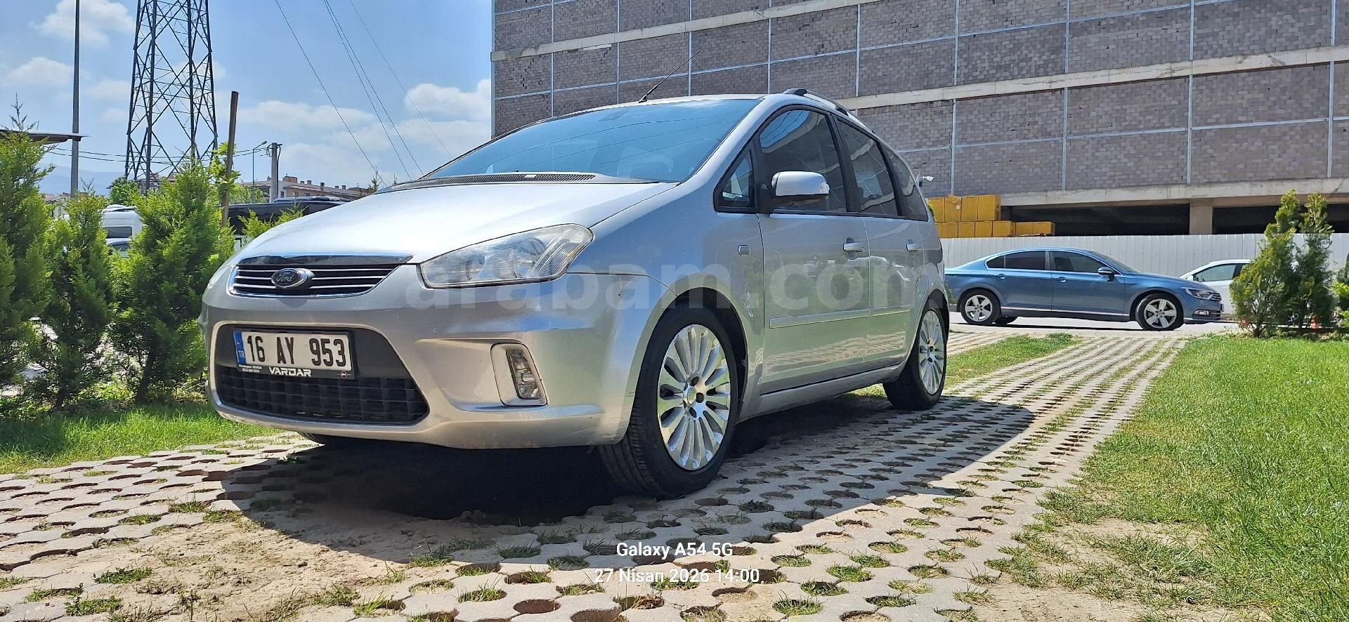 Sahibinden Ford C-Max 1.6 TDCi Titanium 2008 Model Bursa 240.000 km Gri 2