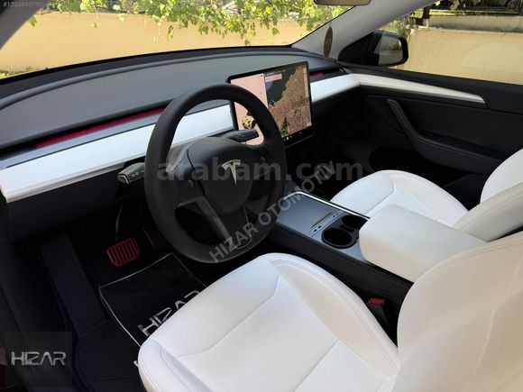 BOYASIZ TESLA PERFORMANCE 534HP MİDNİGHT CHERY İÇİ BEYAZ FSD