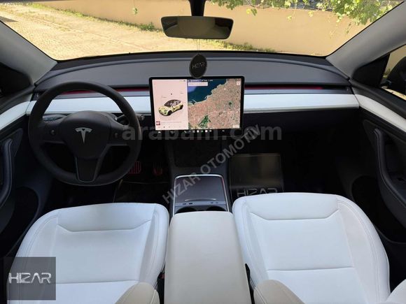 BOYASIZ TESLA PERFORMANCE 534HP MİDNİGHT CHERY İÇİ BEYAZ FSD