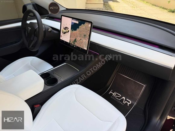 BOYASIZ TESLA PERFORMANCE 534HP MİDNİGHT CHERY İÇİ BEYAZ FSD