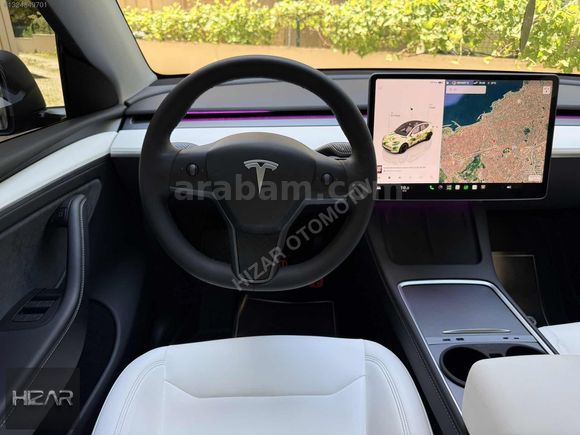 BOYASIZ TESLA PERFORMANCE 534HP MİDNİGHT CHERY İÇİ BEYAZ FSD
