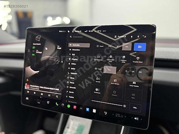 2025 TESLA RWD 9.800KM JUNİPER/CAM TAVAN/ARKA EKRAN/OTOPLOT/FULL