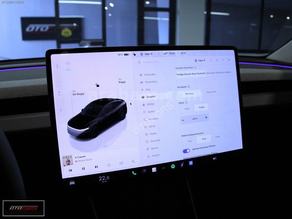 2025 TESLA MODEL Y JUNIPER PREMIUM OTOPILOT SOĞUTMA CAM TAVAN