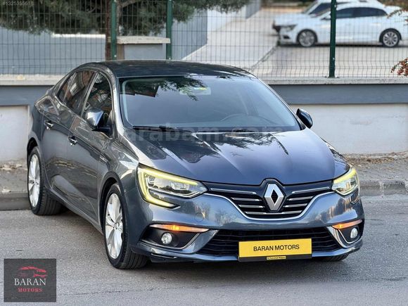 2017 RENAULT MEGAN 4 İCON HATASIZ BOYASIZ 213'KM