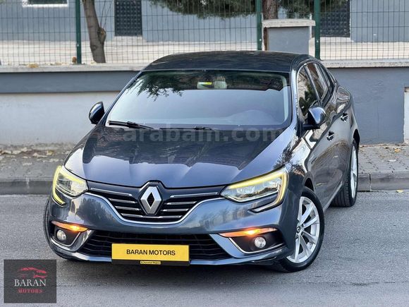 2017 RENAULT MEGAN 4 İCON HATASIZ BOYASIZ 213'KM