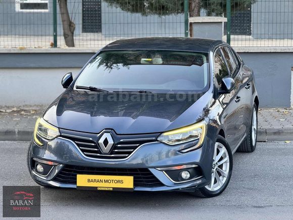 2017 RENAULT MEGAN 4 İCON HATASIZ BOYASIZ 213'KM