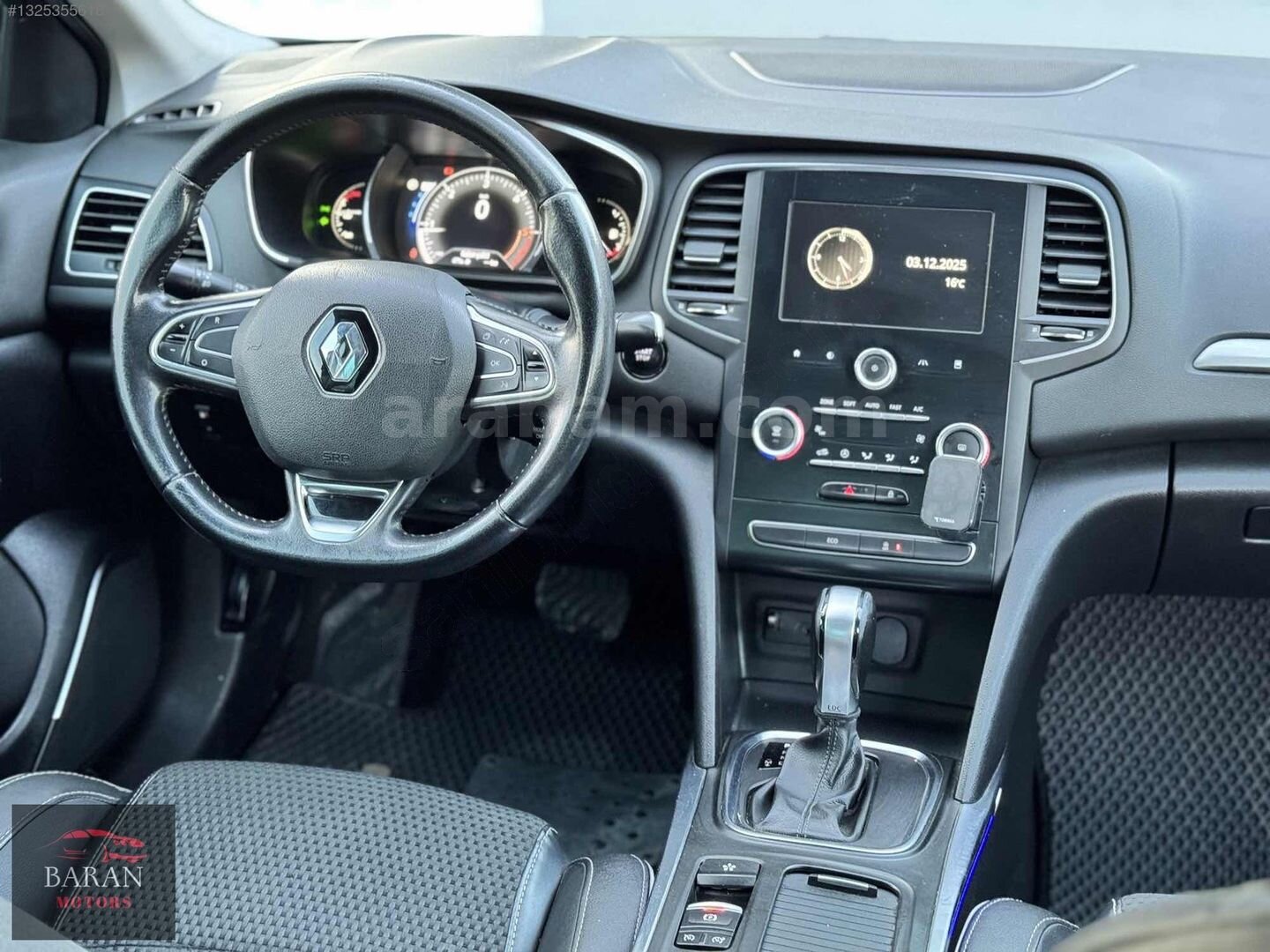 Galeriden Renault Megane 1.5 dCi Icon 2017 Model Gaziantep 213.000 km Füme 4
