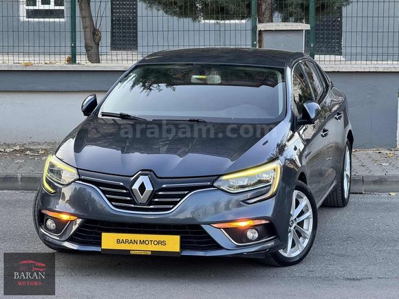 2017 RENAULT MEGAN 4 İCON HATASIZ BOYASIZ 213'KM
