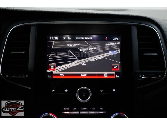 AUTO25 DEN 2017 MODEL İCON 1.5 DCİ FULL MEGANE MASAJ DERİ HA