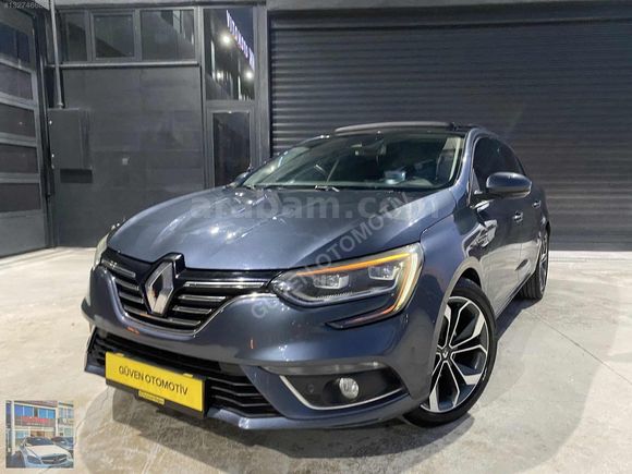 2016 RENAULT MEGANE 1.5DCİ TESLA EKRAN CAM TAVAN ICON FULL+FULL