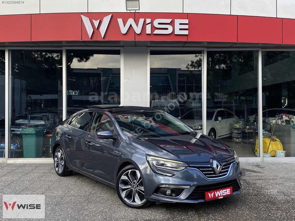 2017 HATASIZ RENAULT MEGANE 1.5 dCİ İCON CAM TAVAN/MASAJ/