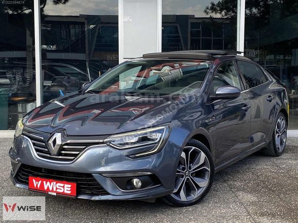 2017 HATASIZ RENAULT MEGANE 1.5 dCİ İCON CAM TAVAN/MASAJ/