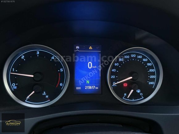AR-KON DAN 2017 MAKYAJLI 1,4 D-4D OTOMATİK COROLLA