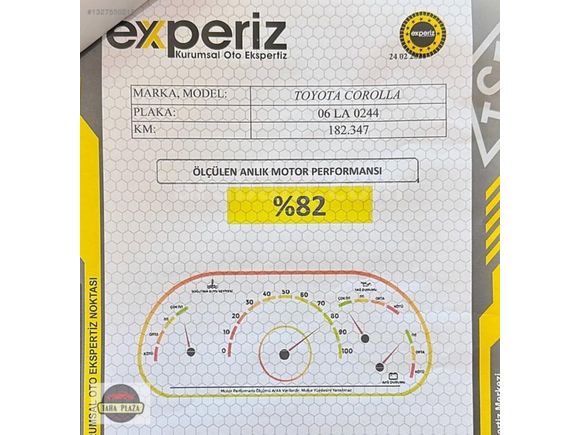 2017 Corolla 1.4 D-4D Touch 90 Hp Led+Geri Görüş ~Taha Plaza~