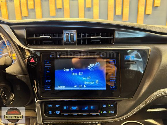 2017 Corolla 1.4 D-4D Touch 90 Hp Led+Geri Görüş ~Taha Plaza~