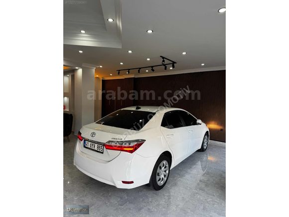 2016 DİZEL OTOMATİK COROLLA/SERVİS BAKIMLI/MAKYAJLI KASA