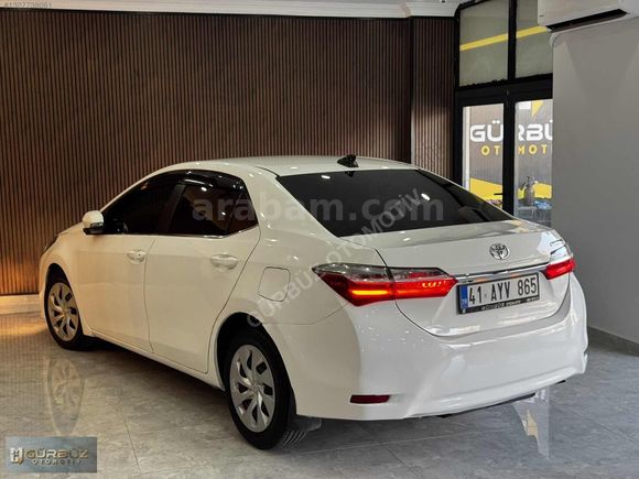 2016 DİZEL OTOMATİK COROLLA/SERVİS BAKIMLI/MAKYAJLI KASA