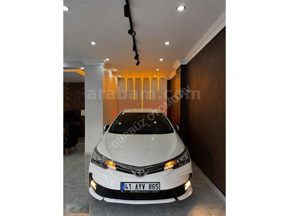 2016 DİZEL OTOMATİK COROLLA/SERVİS BAKIMLI/MAKYAJLI KASA