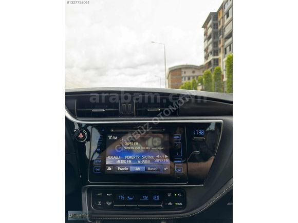 2016 DİZEL OTOMATİK COROLLA/SERVİS BAKIMLI/MAKYAJLI KASA