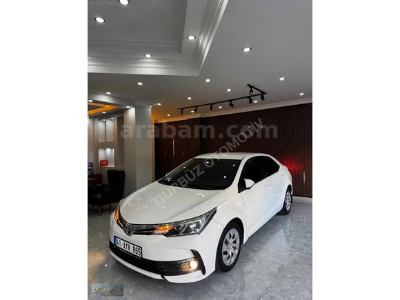 2016 DİZEL OTOMATİK COROLLA/SERVİS BAKIMLI/MAKYAJLI KASA