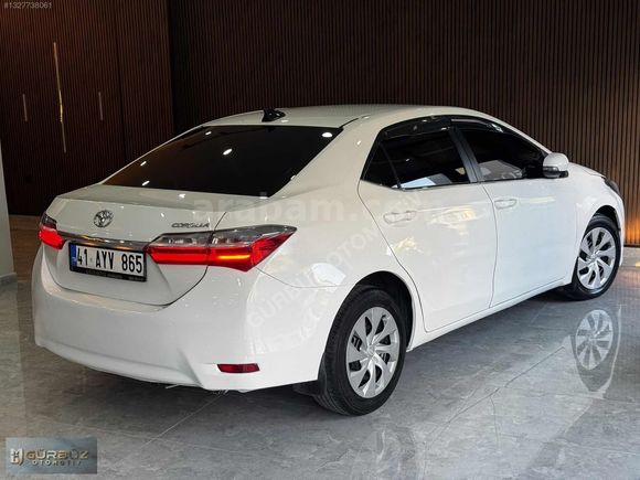 2016 DİZEL OTOMATİK COROLLA/SERVİS BAKIMLI/MAKYAJLI KASA