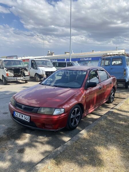 Sahibinden Mazda 323 1.5 Familia 1998 Model Çorum 323.000 km Kırmızı