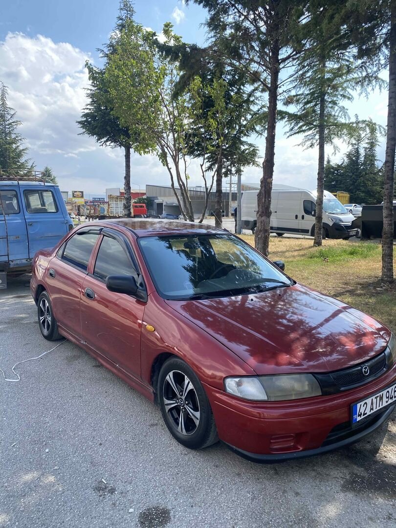Sahibinden Mazda 323 1.5 Familia 1998 Model Çorum 323.000 km Kırmızı 2