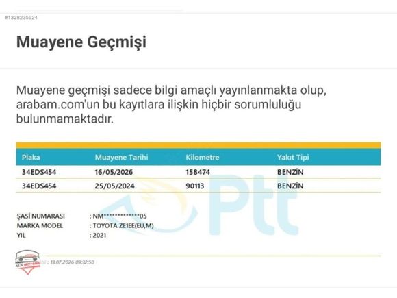 2021 DREAM/165.000 KM/1 ÇAMURLUK BOYALI/EKSPERİ ÇOK TEMİZ