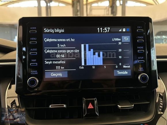TURNA AUTO *37 BİNDE 2022 COROLLA DREAM HAYLET G.GÖRÜŞ ECO SÜRÜŞ