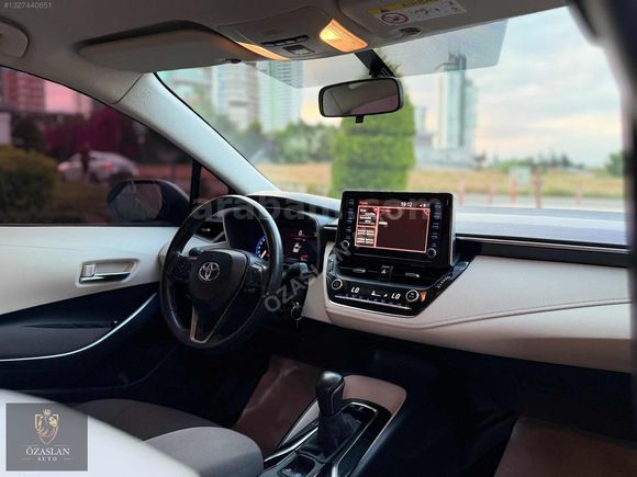 İLK SAHİP-BOYASIZ-2021-COROLLA-85 BİN KMDE-LPGLİ-İÇ ÇİFT RENK