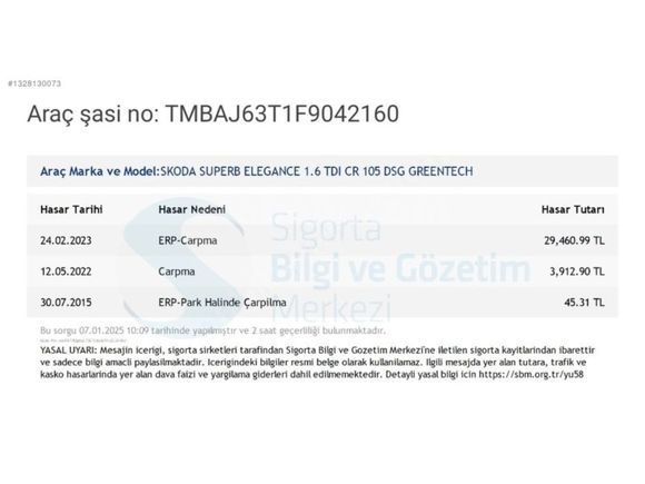 2015 SUPER B SUNROOFLU PRESTİJ FULL PAKET
