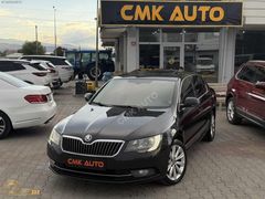 CMK///2014 SKODA SUPERB-SUNRO0F-4KOLTUK ISITMA-İÇİ BEJ-HATASIZ