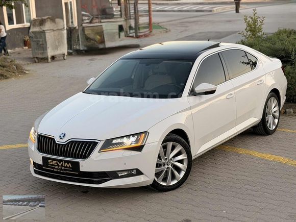 /SEVİM AUTO'DAN/2017 SKODA SÜPERB CAM TAVAN DERİ KOLTK PRESTİGE!