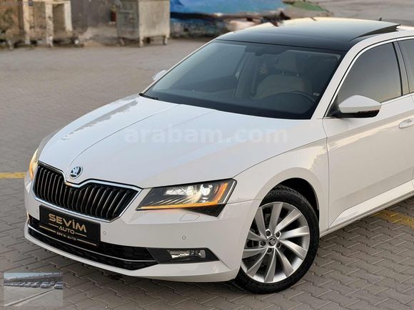 /SEVİM AUTO'DAN/2017 SKODA SÜPERB CAM TAVAN DERİ KOLTK PRESTİGE!