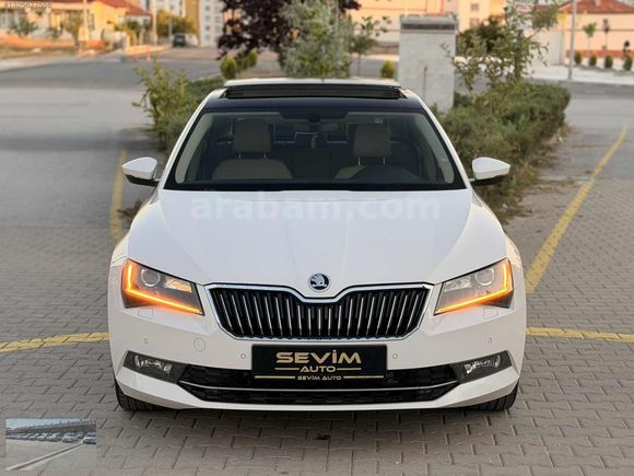 /SEVİM AUTO'DAN/2017 SKODA SÜPERB CAM TAVAN DERİ KOLTK PRESTİGE!