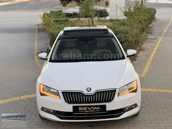 /SEVİM AUTO'DAN/2017 SKODA SÜPERB CAM TAVAN DERİ KOLTK PRESTİGE!