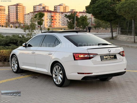 /SEVİM AUTO'DAN/2017 SKODA SÜPERB CAM TAVAN DERİ KOLTK PRESTİGE!