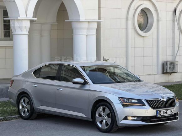 2017 SKODA SUPERB 1.6 TDI STYLE DEĞİŞENSİZ 155 BİN KİLOMETREDE