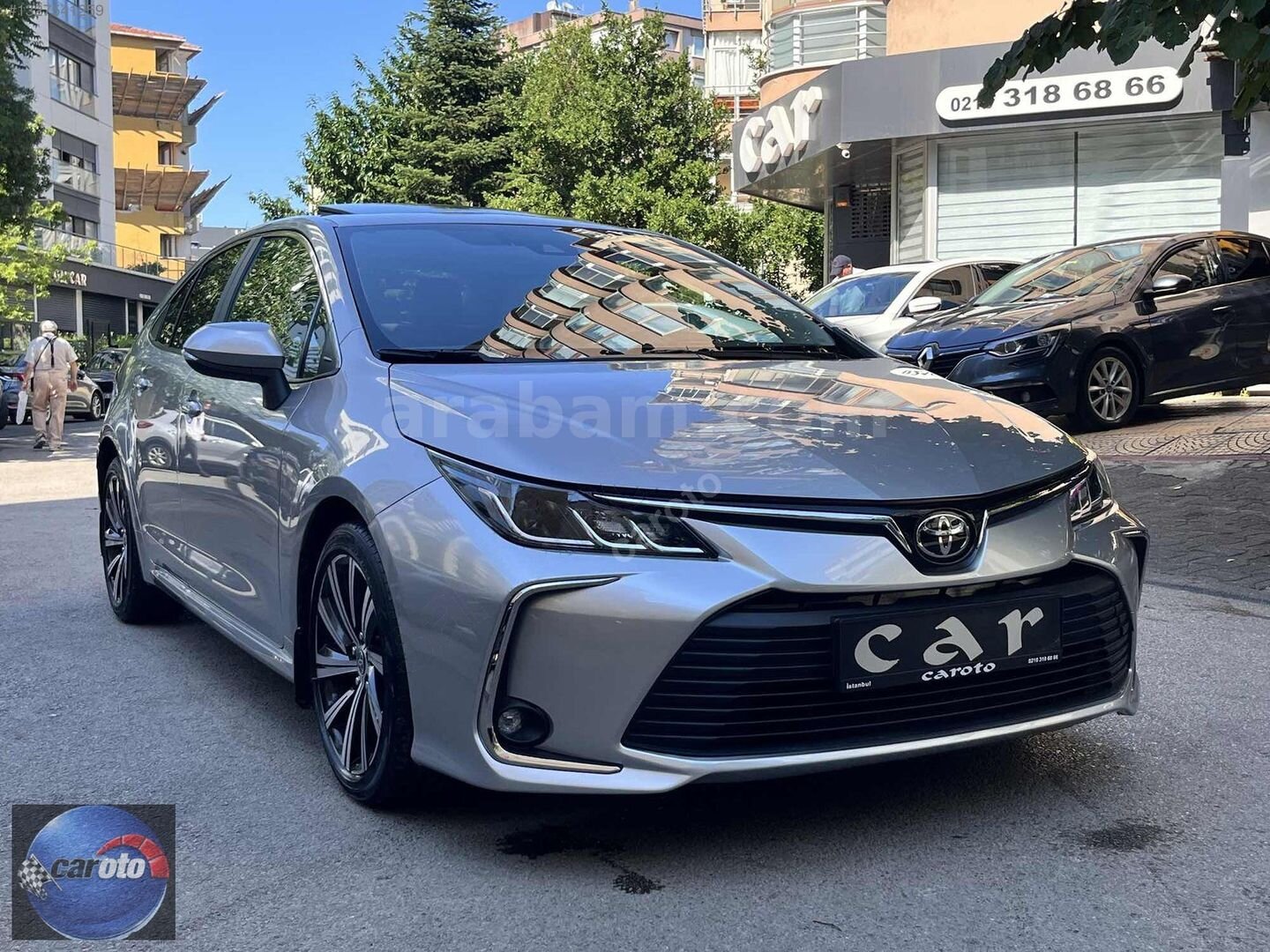 Galeriden Toyota Corolla 1.5 Flame X-Pack 2022 Model İstanbul 48.000 km Gri 2