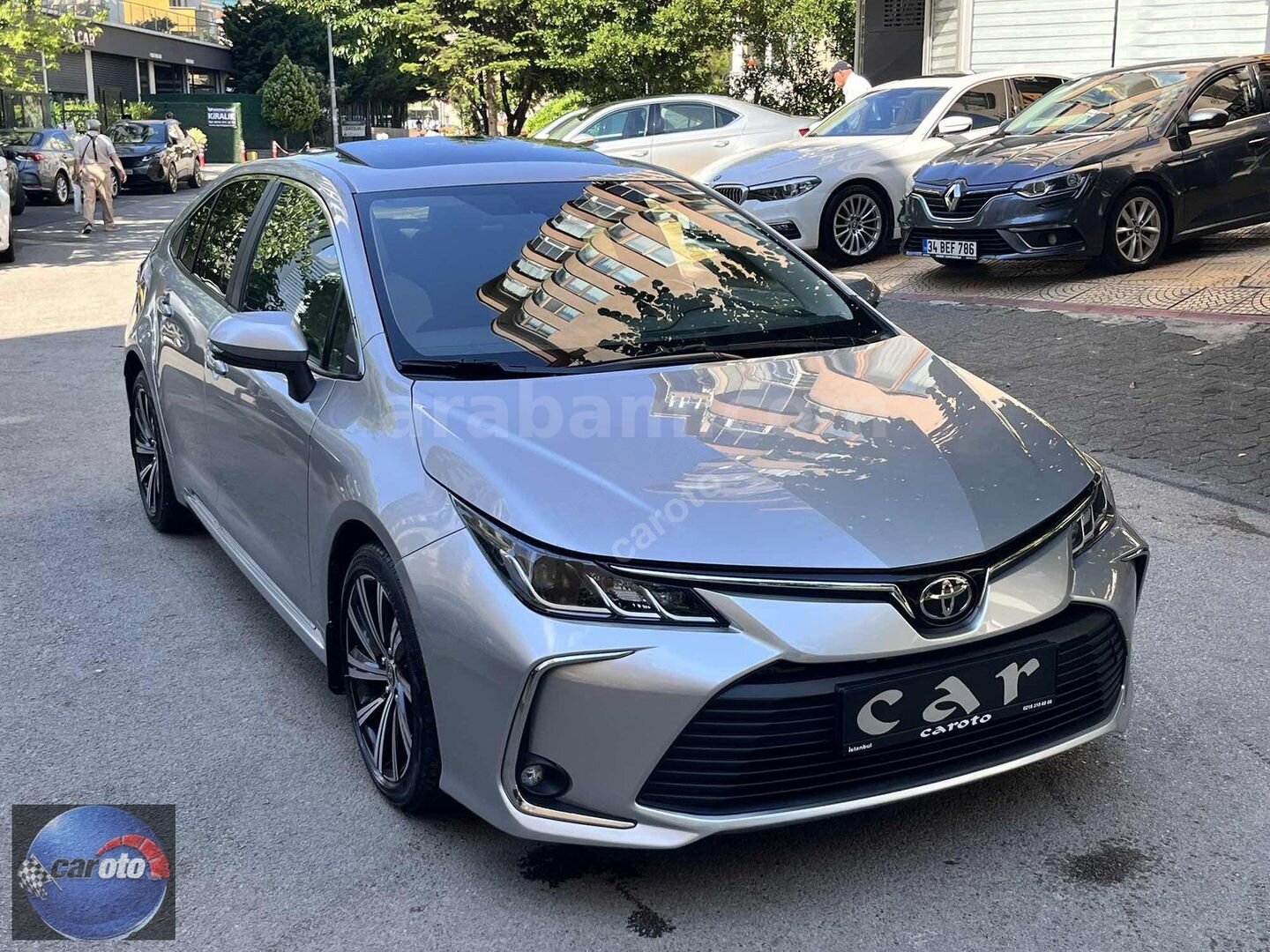 Galeriden Toyota Corolla 1.5 Flame X-Pack 2022 Model İstanbul 48.000 km Gri 1
