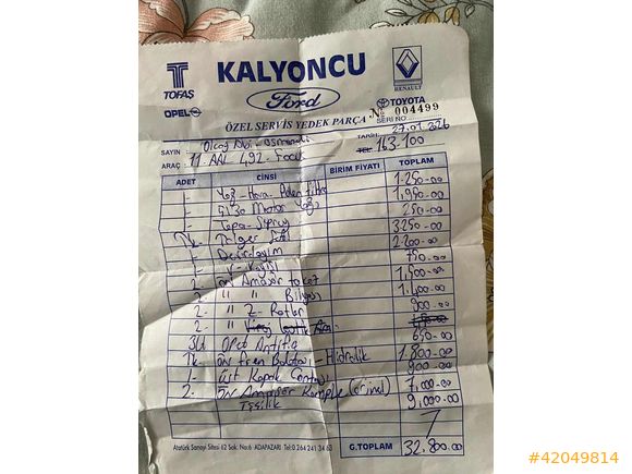 OTOMATİK DEĞİŞENSİZ 171 KM FUL BAKIMLI 3,5 PARÇA BOYALI