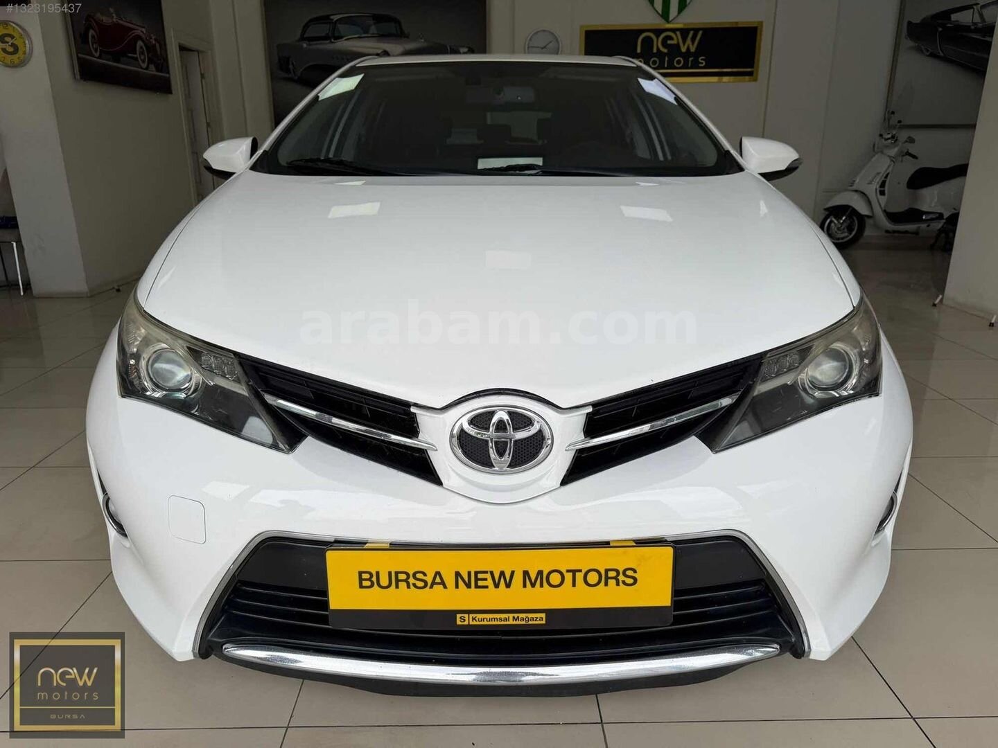 Galeriden Toyota Auris 1.4 D-4D Advance 2013 Model Bursa 231.000 km Beyaz 1