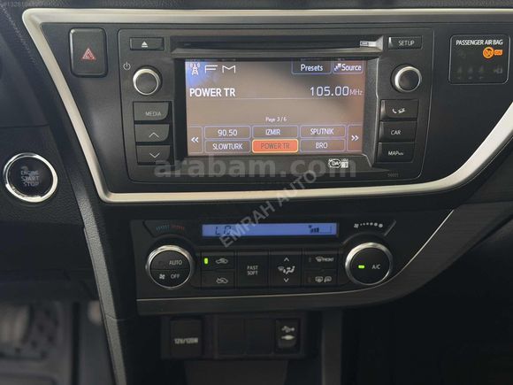 EMRAH AUTO'DAN 2013 MODEL TOYOTA AURİS 1.4 D-4D ADVANCE SKYPACK