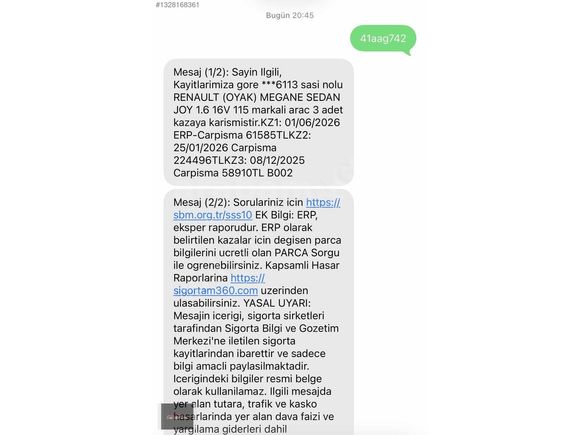 FULL SERVIS BAKIMLI TAKAS OLUR