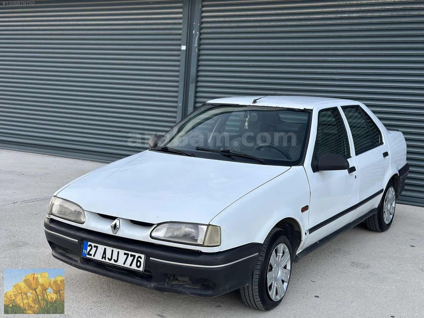 Galeriden Renault R 19 1.9 Europa RN 1998 Model Gaziantep 20.000 km Beyaz 3