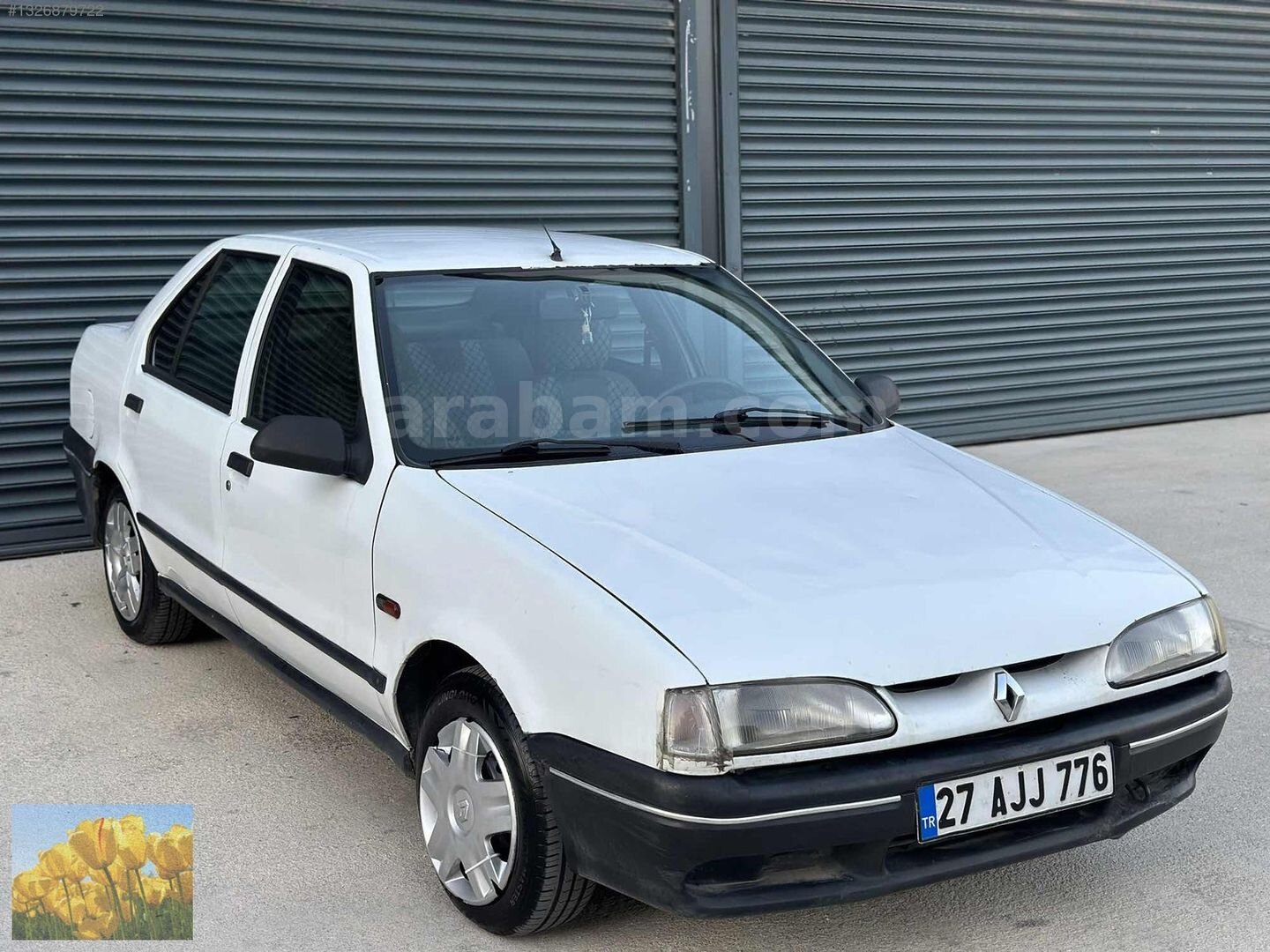 Galeriden Renault R 19 1.9 Europa RN 1998 Model Gaziantep 20.000 km Beyaz 2