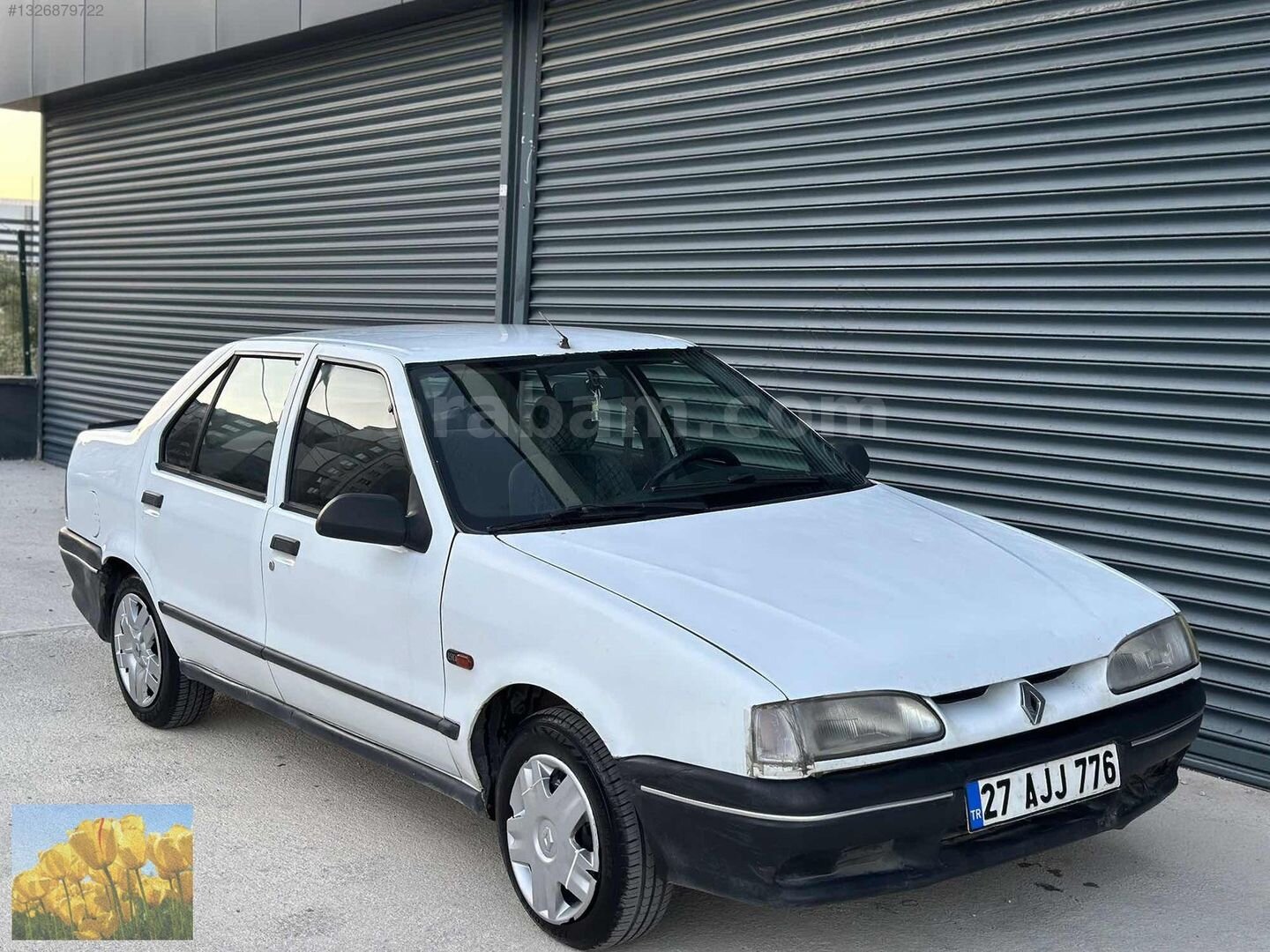 Galeriden Renault R 19 1.9 Europa RN 1998 Model Gaziantep 20.000 km Beyaz 7