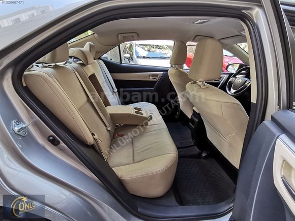 2016 TOYOTA COROLLA 1.6 OTOMATİK ADVANCE...LPG
